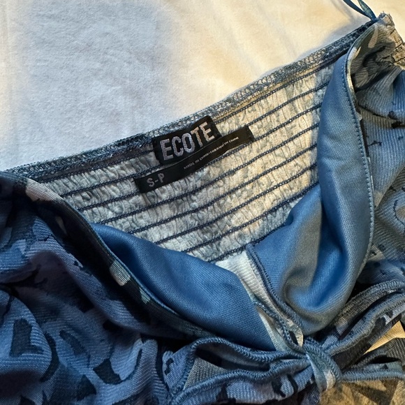 NWOT Strapless Babydoll Top - Picture 6 of 6